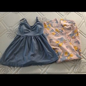 Motherhood Maternity Sleep/Yoga set